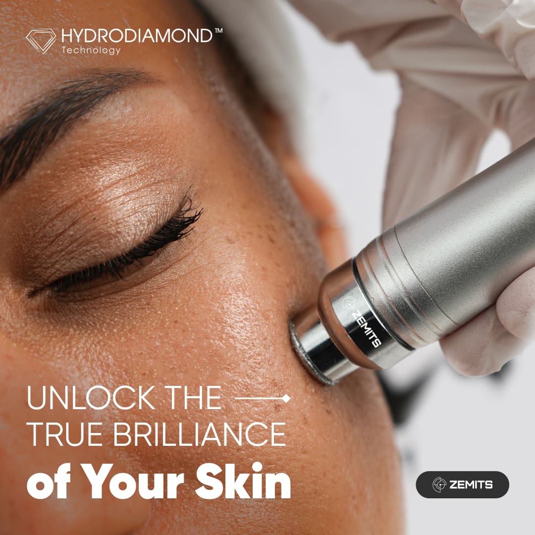 hydrodiamond young woman face