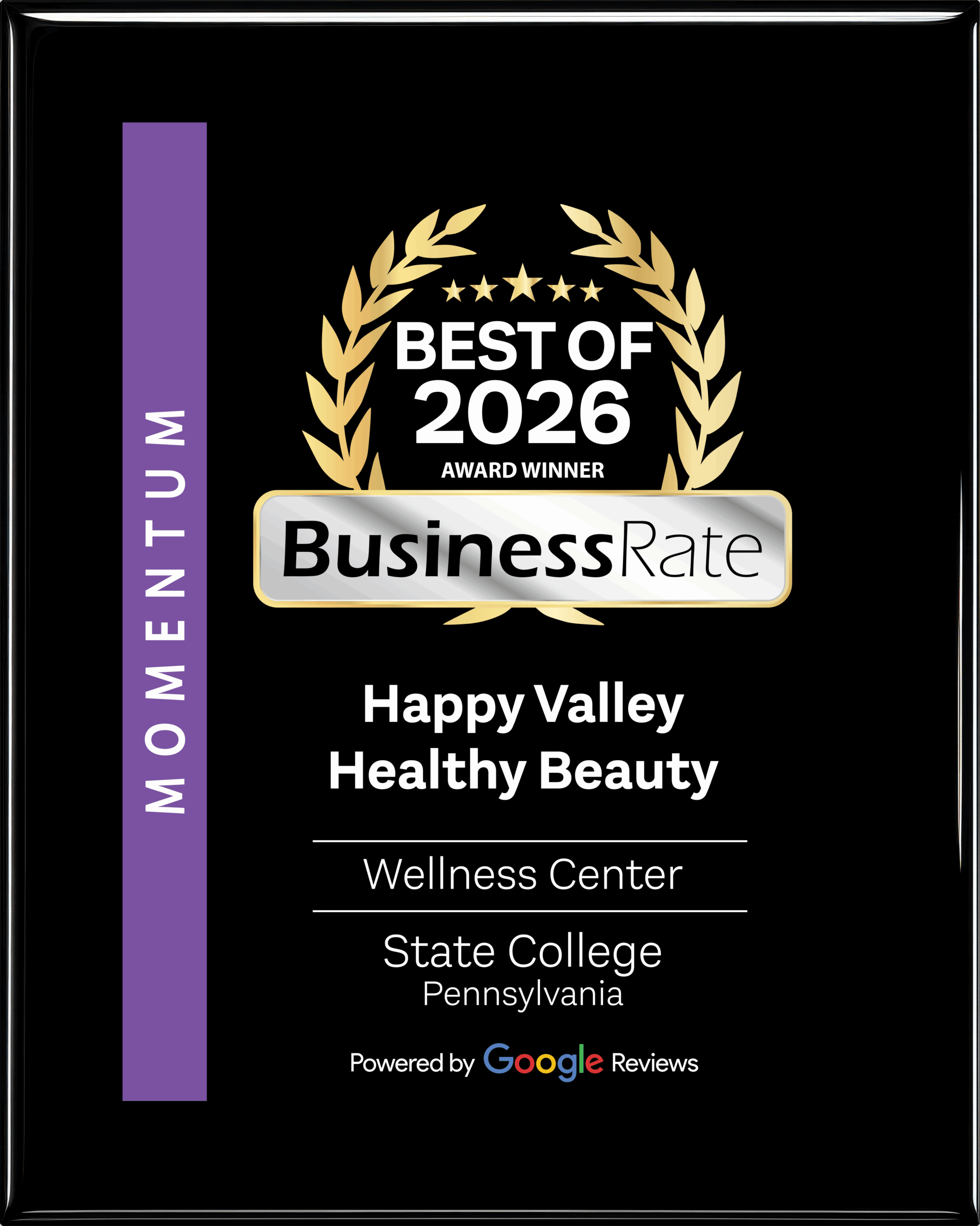 happy-valley-healthy-beauty-plaque